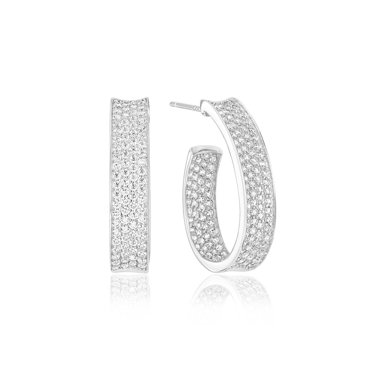 925 Sterling silver | White