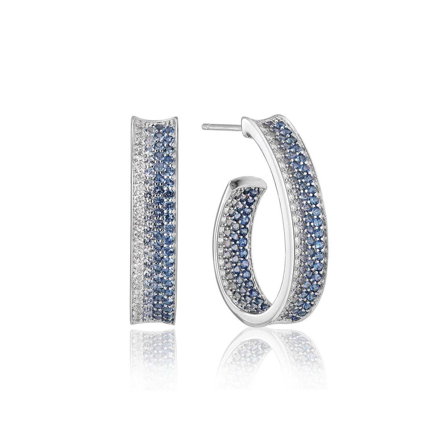 925 Sterling silver | Blue gradient