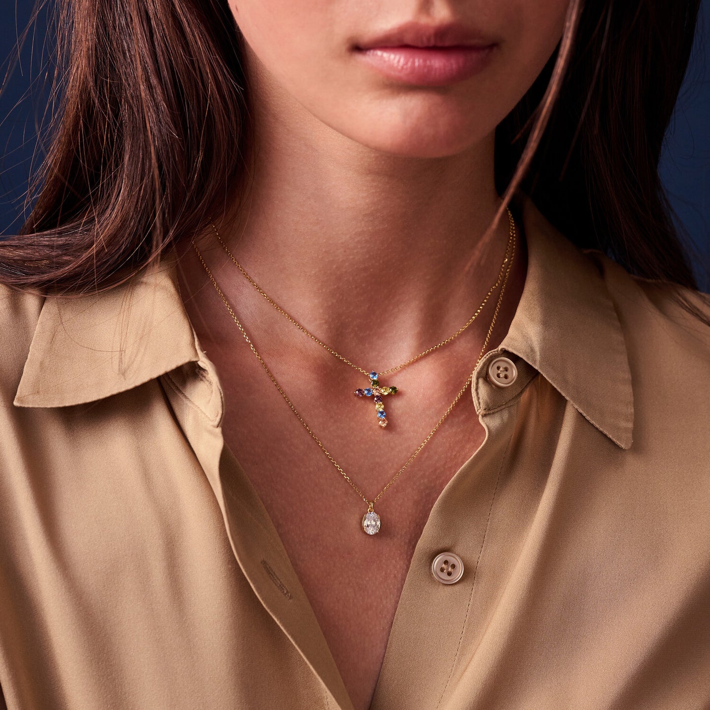 18K gold plated | Multi