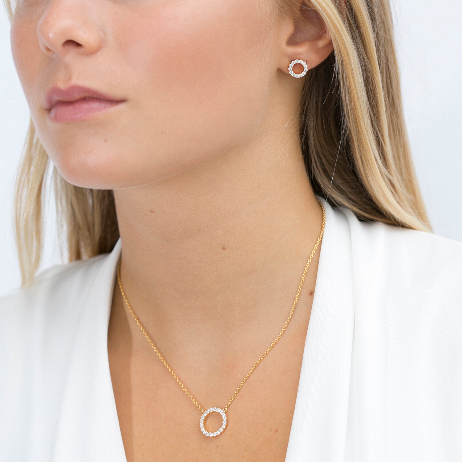 925 Sterling silver | White | Grande