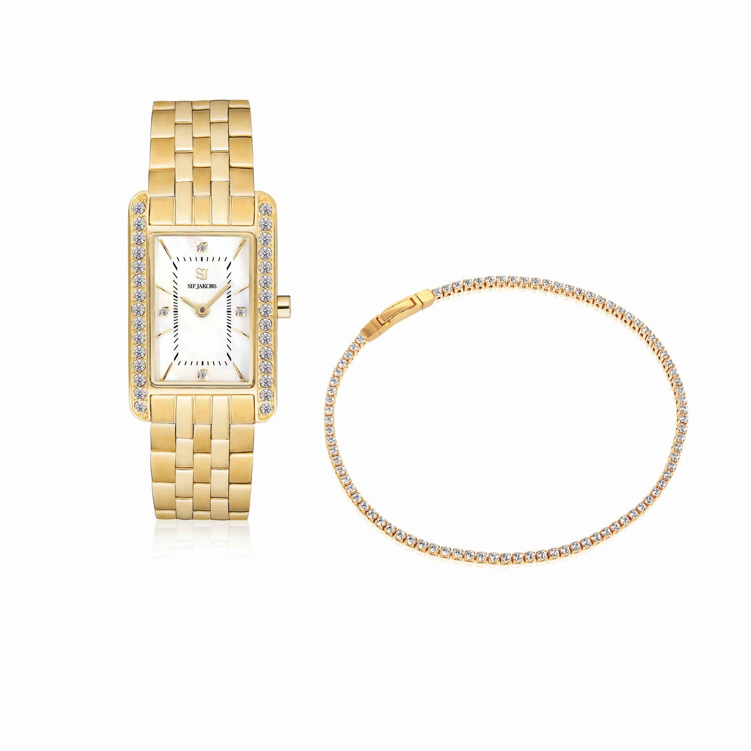 The boxy white online gold