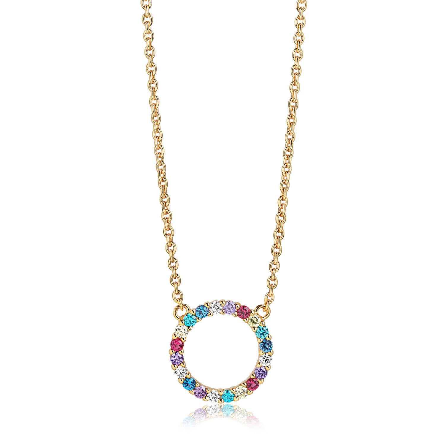 18K gold plated | Rainbow | Grande