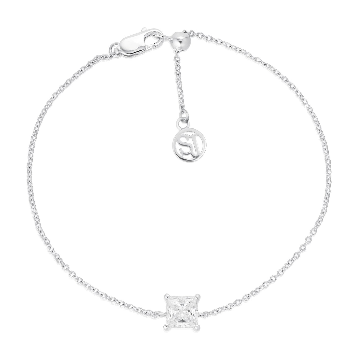 925 Sterling silver | White