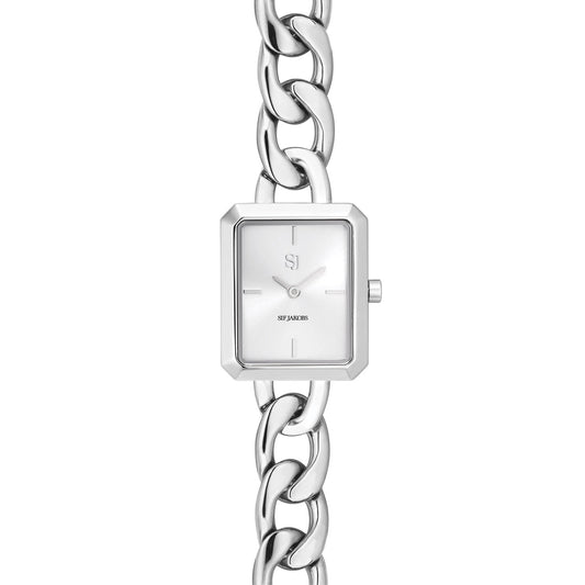Stainless steel Silver | Silver dial