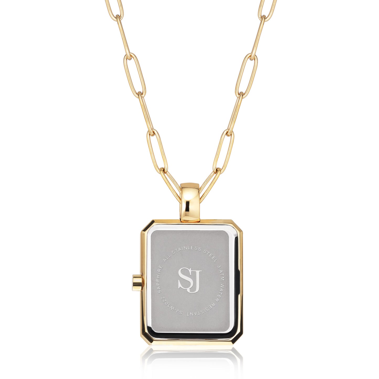 Stainless steel gold | White mother of pearl dial