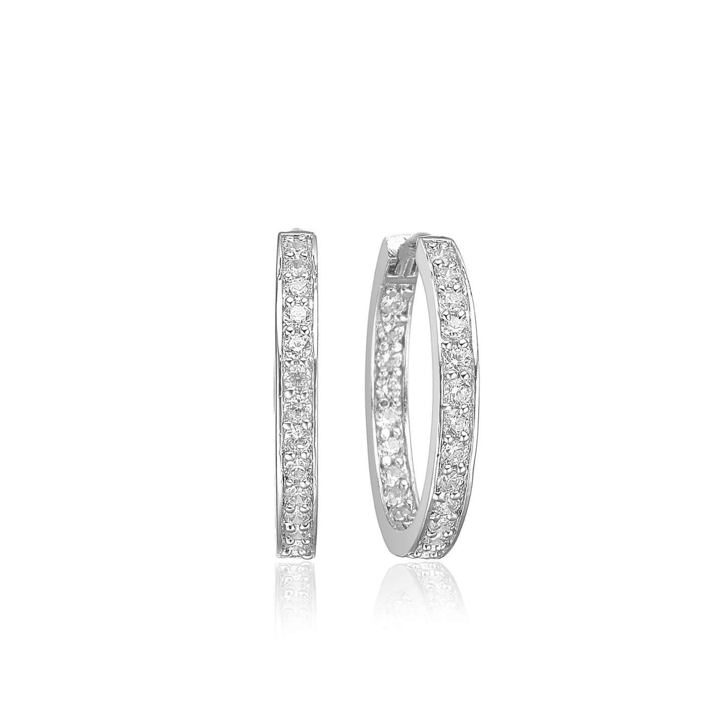 925 Sterling silver | White