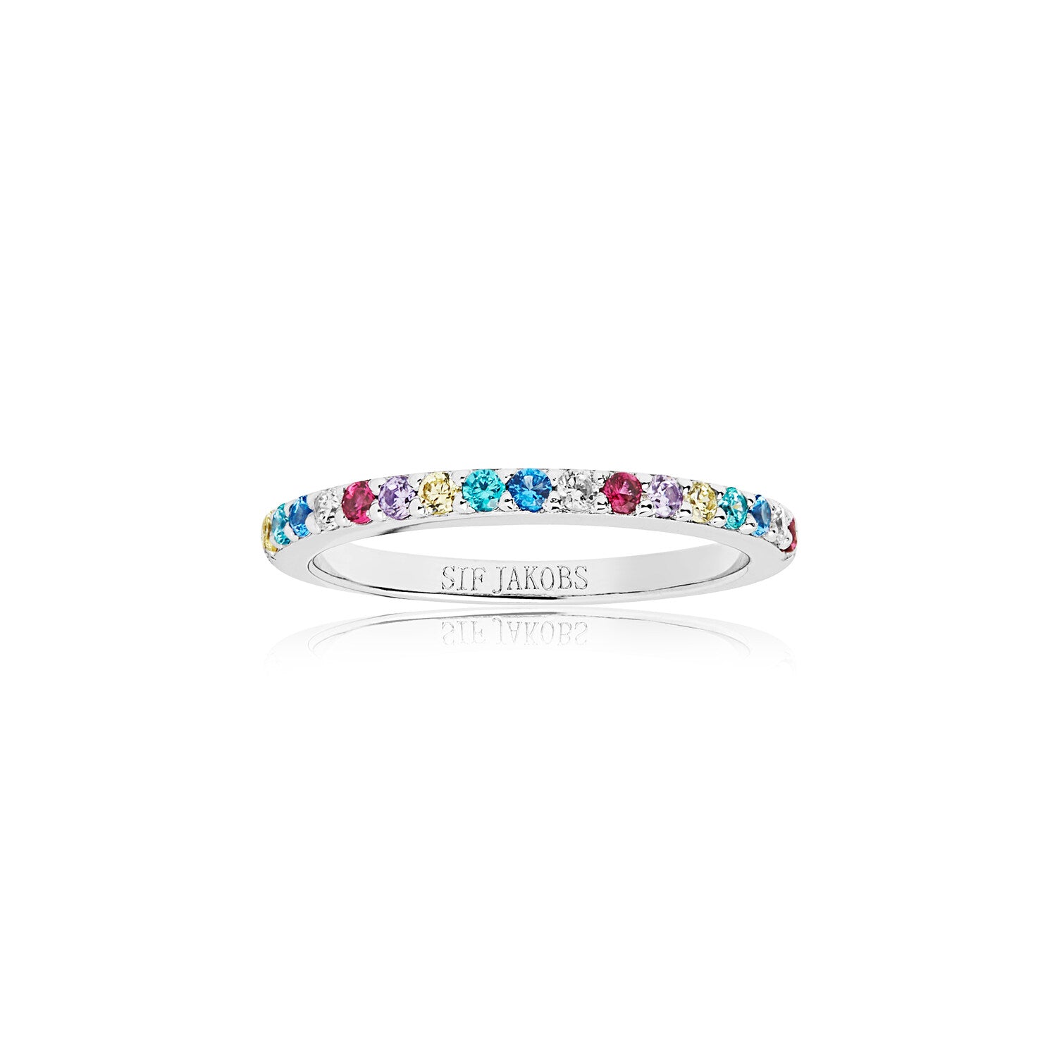 925 Sterling silver | Rainbow | 60, 925 Sterling silver | Rainbow | 58, 925 Sterling silver | Rainbow | 56, 925 Sterling silver | Rainbow | 54, 925 Sterling silver | Rainbow | 52, 925 Sterling silver | Rainbow | 50