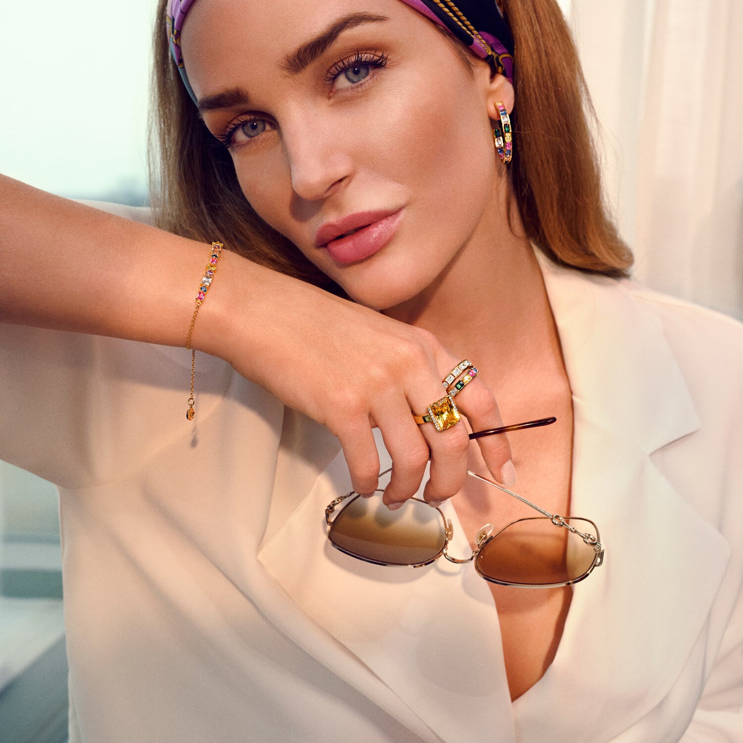 18K gold plated | Rainbow | 58, 18K gold plated | Rainbow | 56, 18K gold plated | Rainbow | 54, 18K gold plated | Rainbow | 52, 18K gold plated | Rainbow | 50