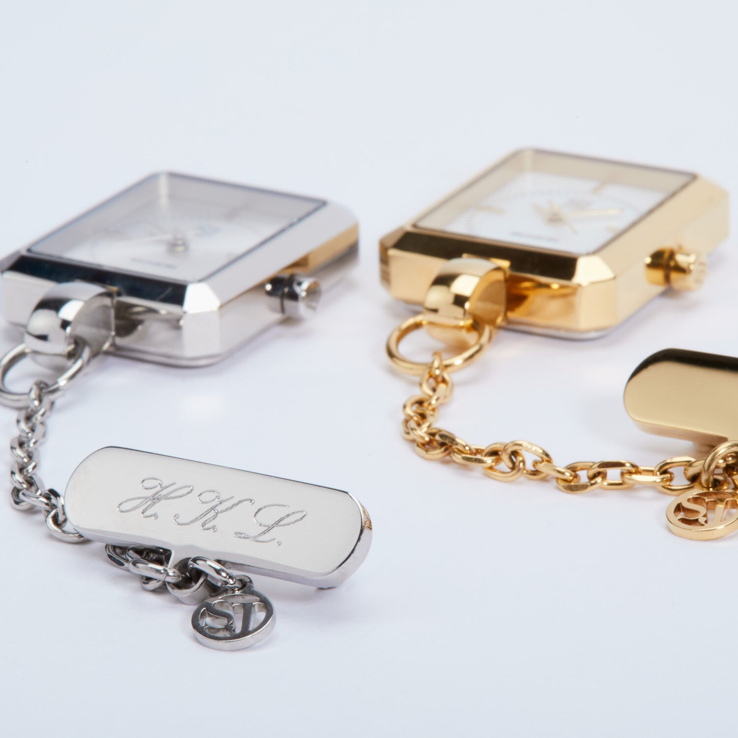 Stainless steel gold | White mother of pearl dial