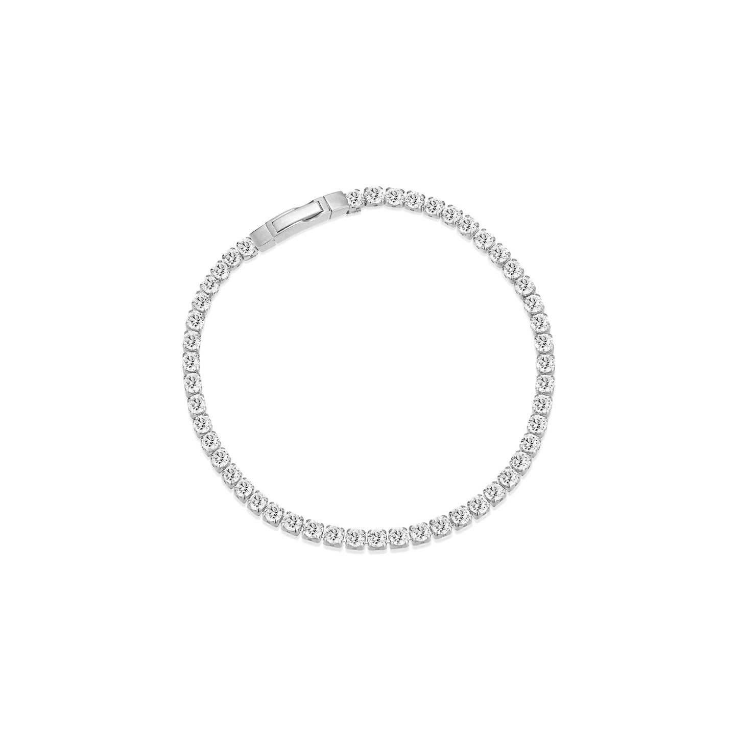 925 Sterling silver | White | 19 cm, 925 Sterling silver | White | 18 cm, 925 Sterling silver | White | 17 cm