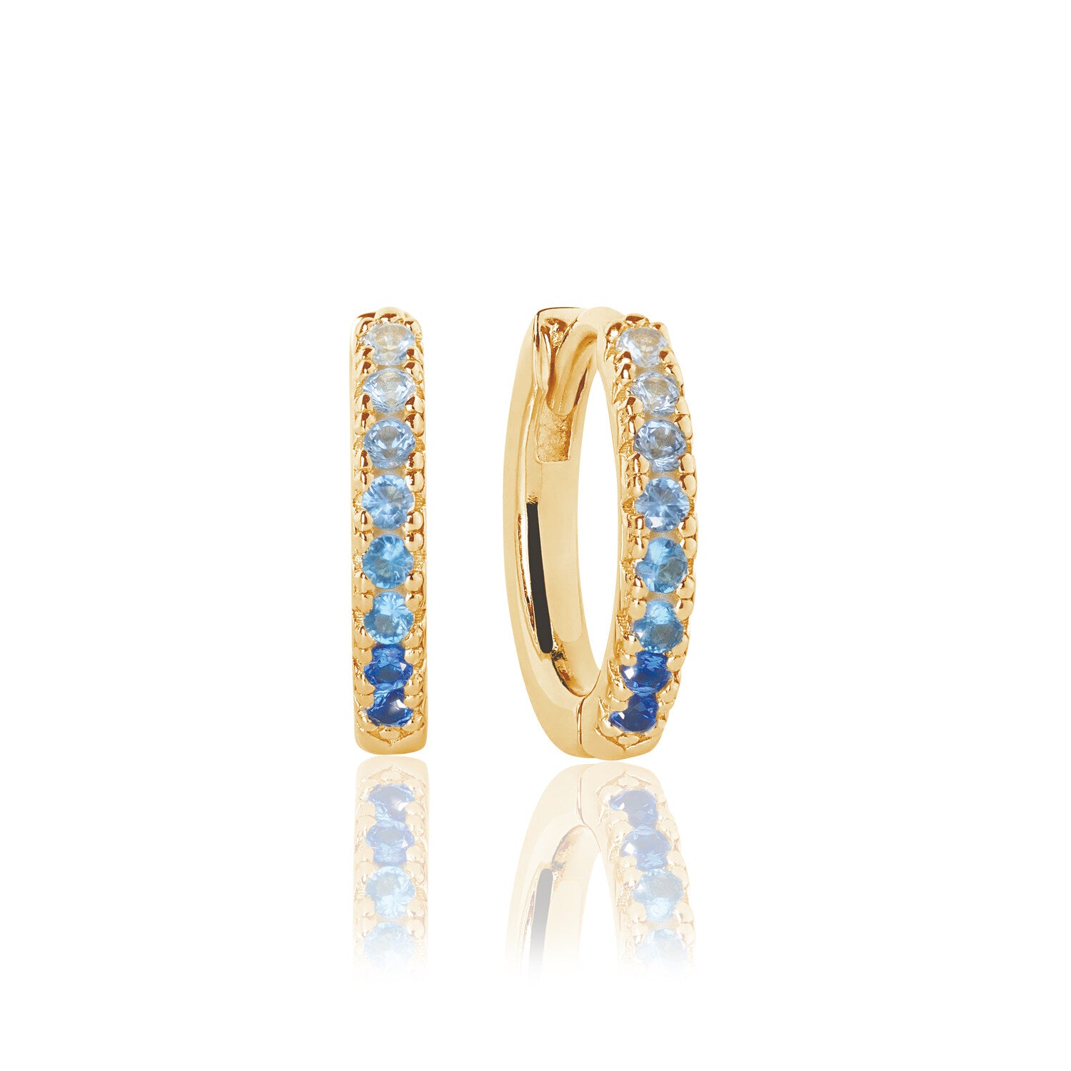 18K gold plated | Blue gradient | Medio