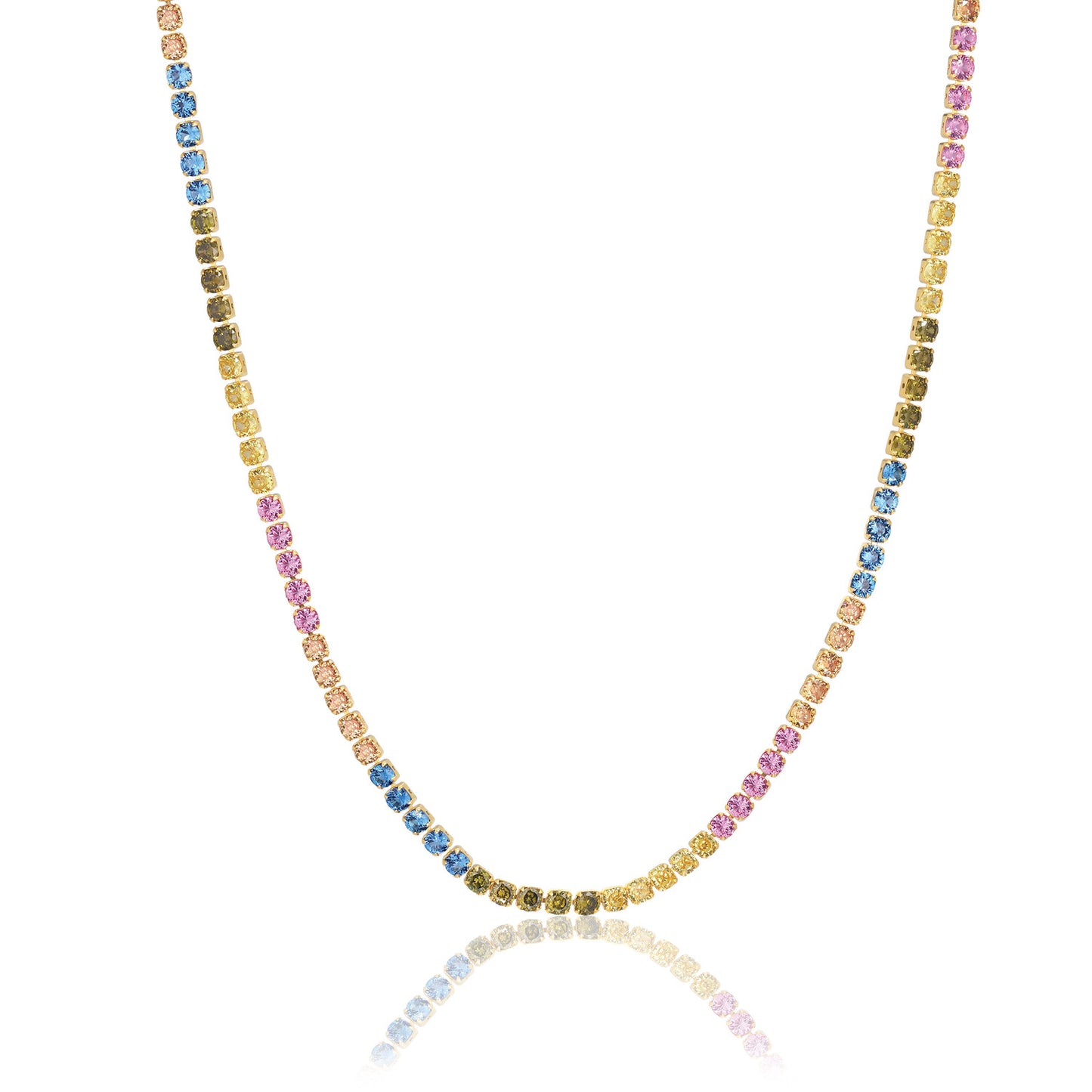 18K gold plated | Multi | 43 cm, 18K gold plated | Multi | 38 cm