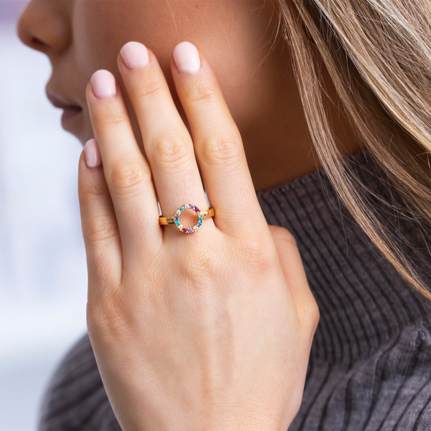 18K gold plated | Rainbow | 60, 18K gold plated | Rainbow | 58, 18K gold plated | Rainbow | 56, 18K gold plated | Rainbow | 54, 18K gold plated | Rainbow | 52, 18K gold plated | Rainbow | 50