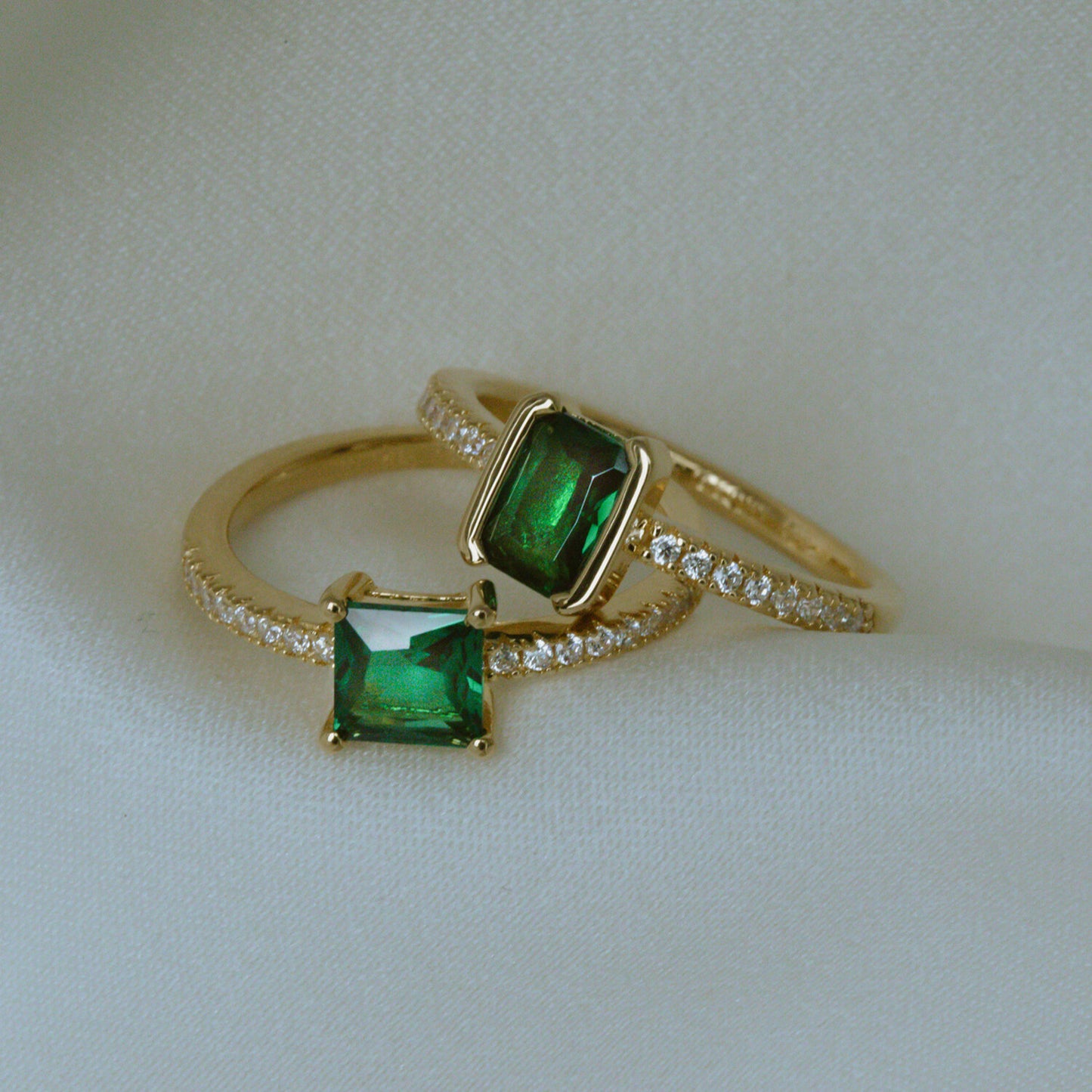 18K gold plated | Green | 58, 18K gold plated | Green | 56, 18K gold plated | Green | 54, 18K gold plated | Green | 52, 18K gold plated | Green | 50