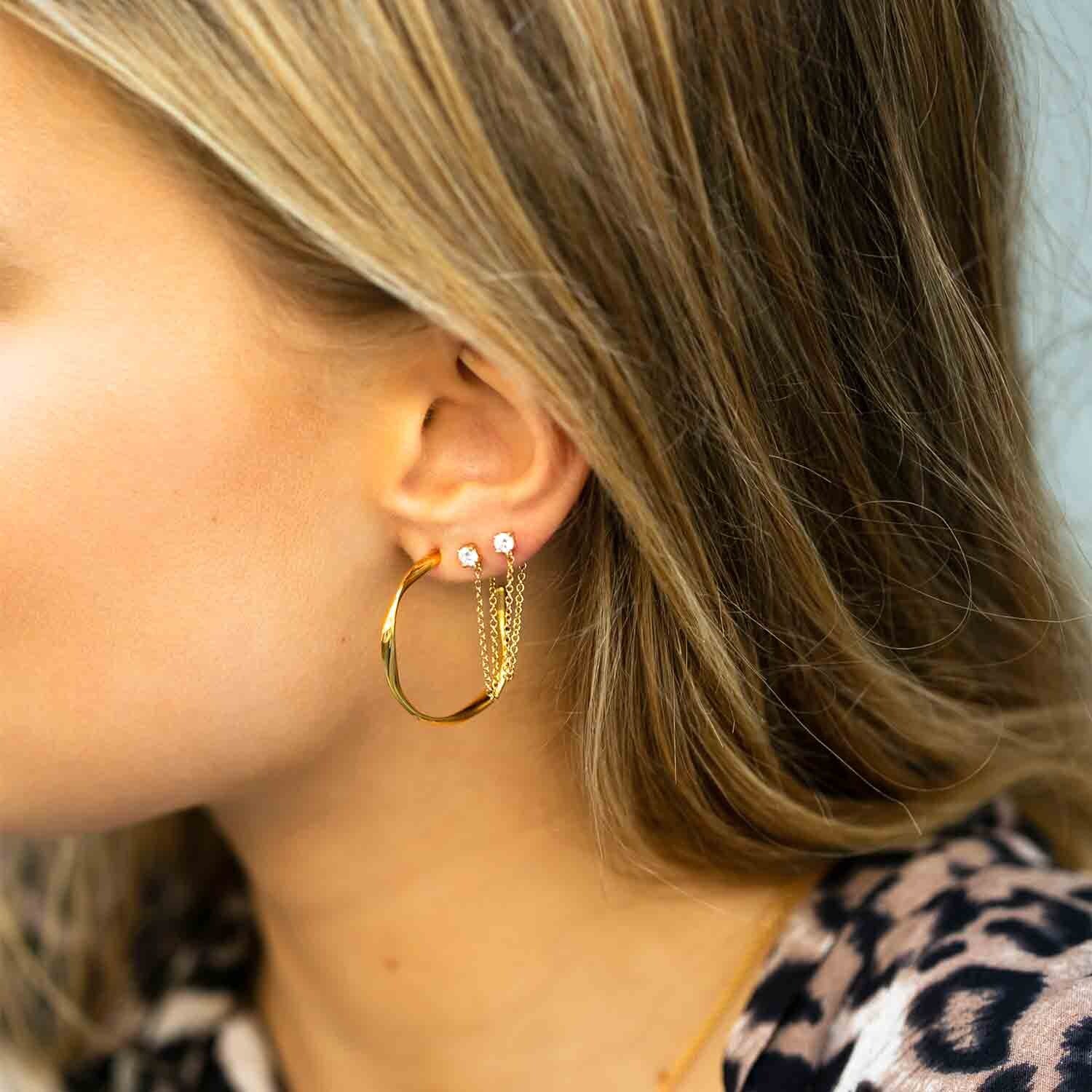 18K gold plated | Medio