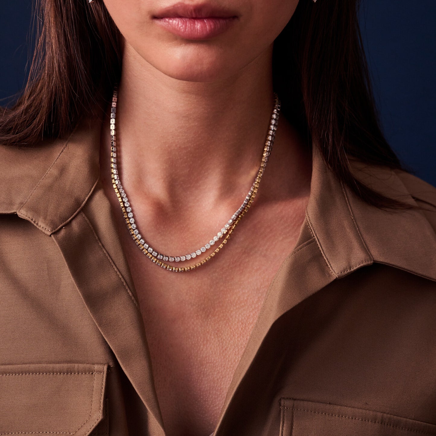 18K gold plated | Multi | 43 cm, 18K gold plated | Multi | 38 cm