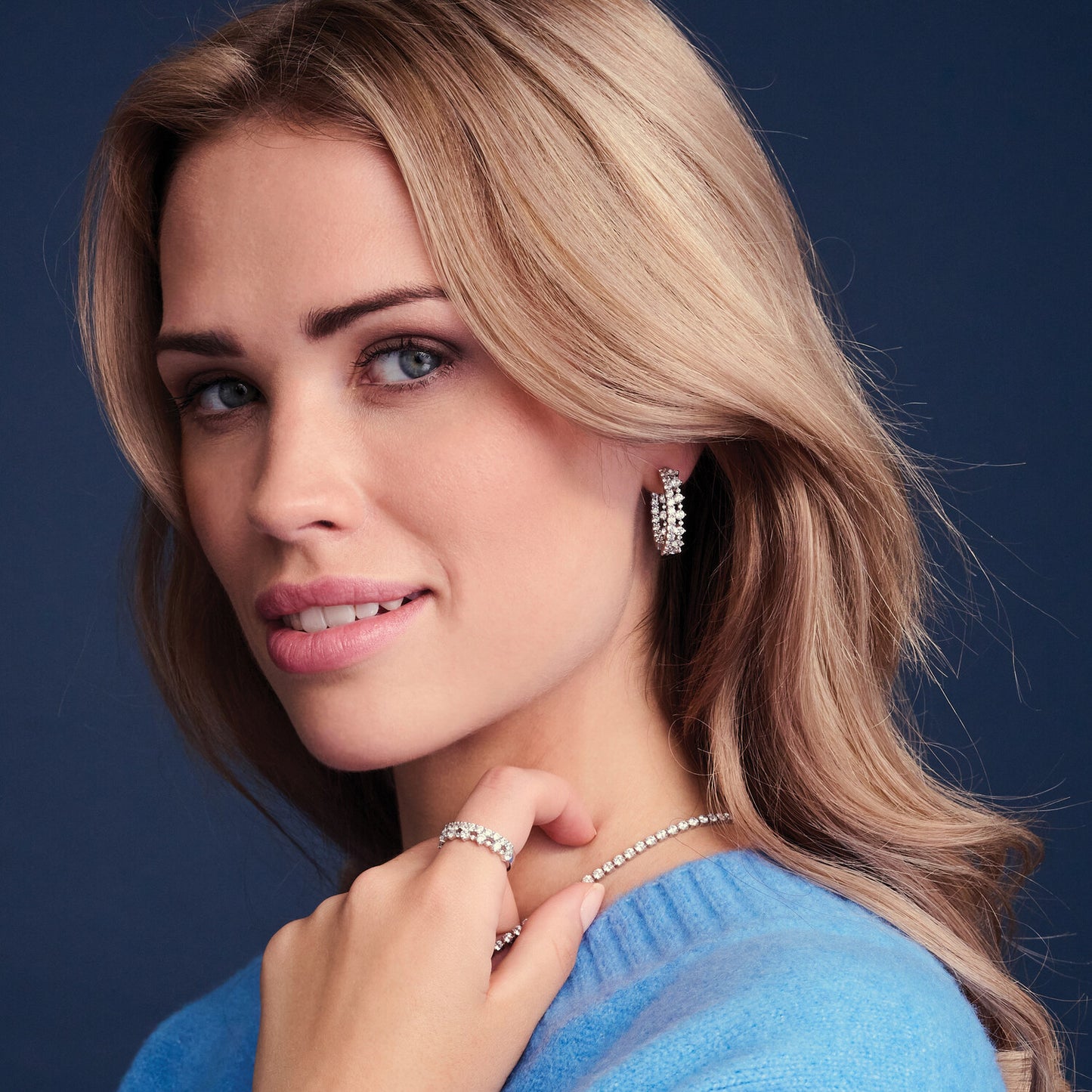 925 Sterling silver | White | Grande