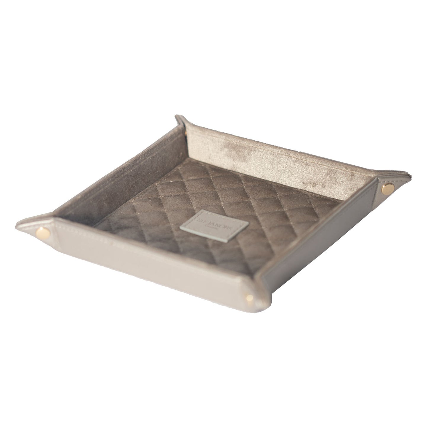 Jewellery Tray Grande Golden Grey