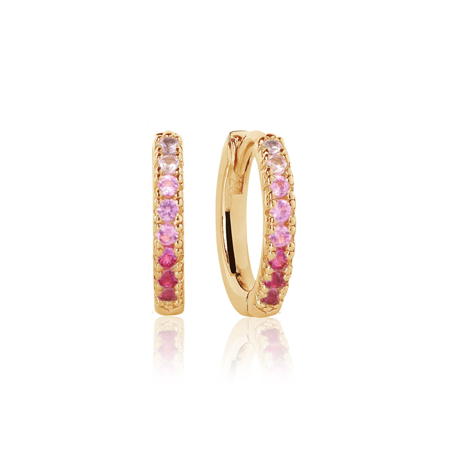 18K gold plated | Pink gradient | Medio