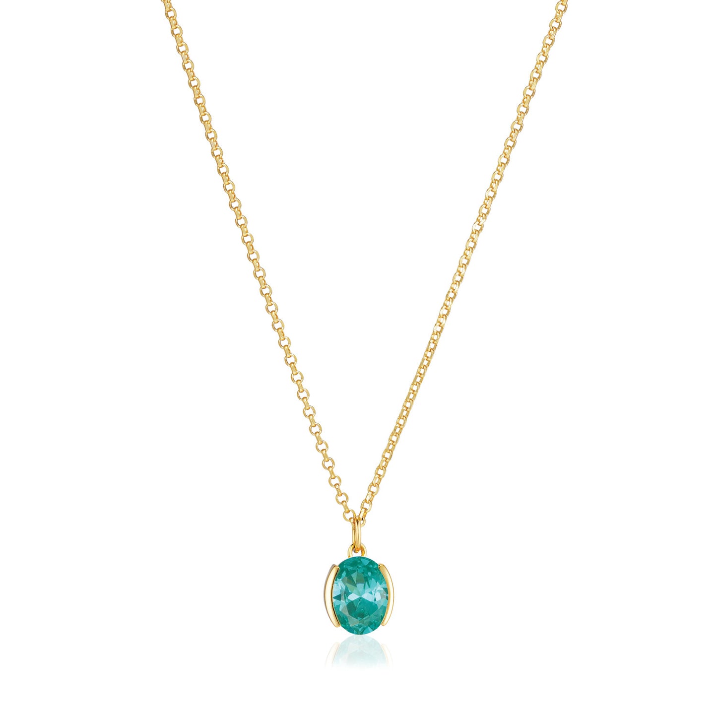 18K gold plated | Turquoise