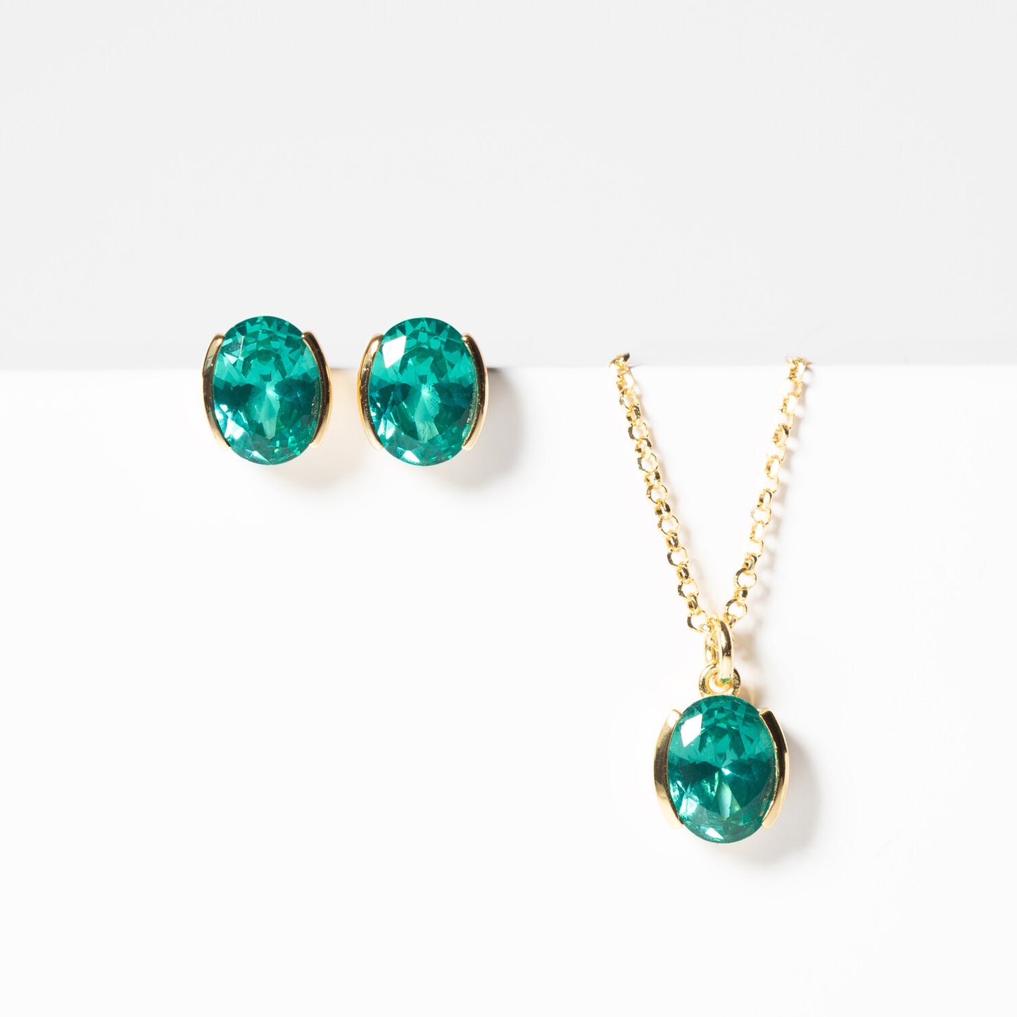18K gold plated | Turquoise