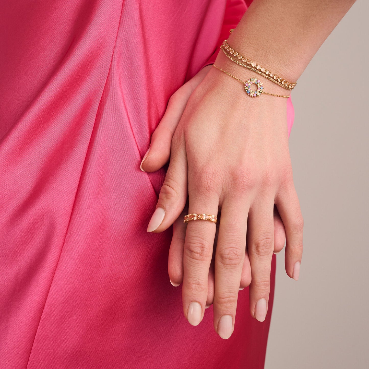 18K gold plated | Multi