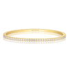 18K gold plated | White | Large
