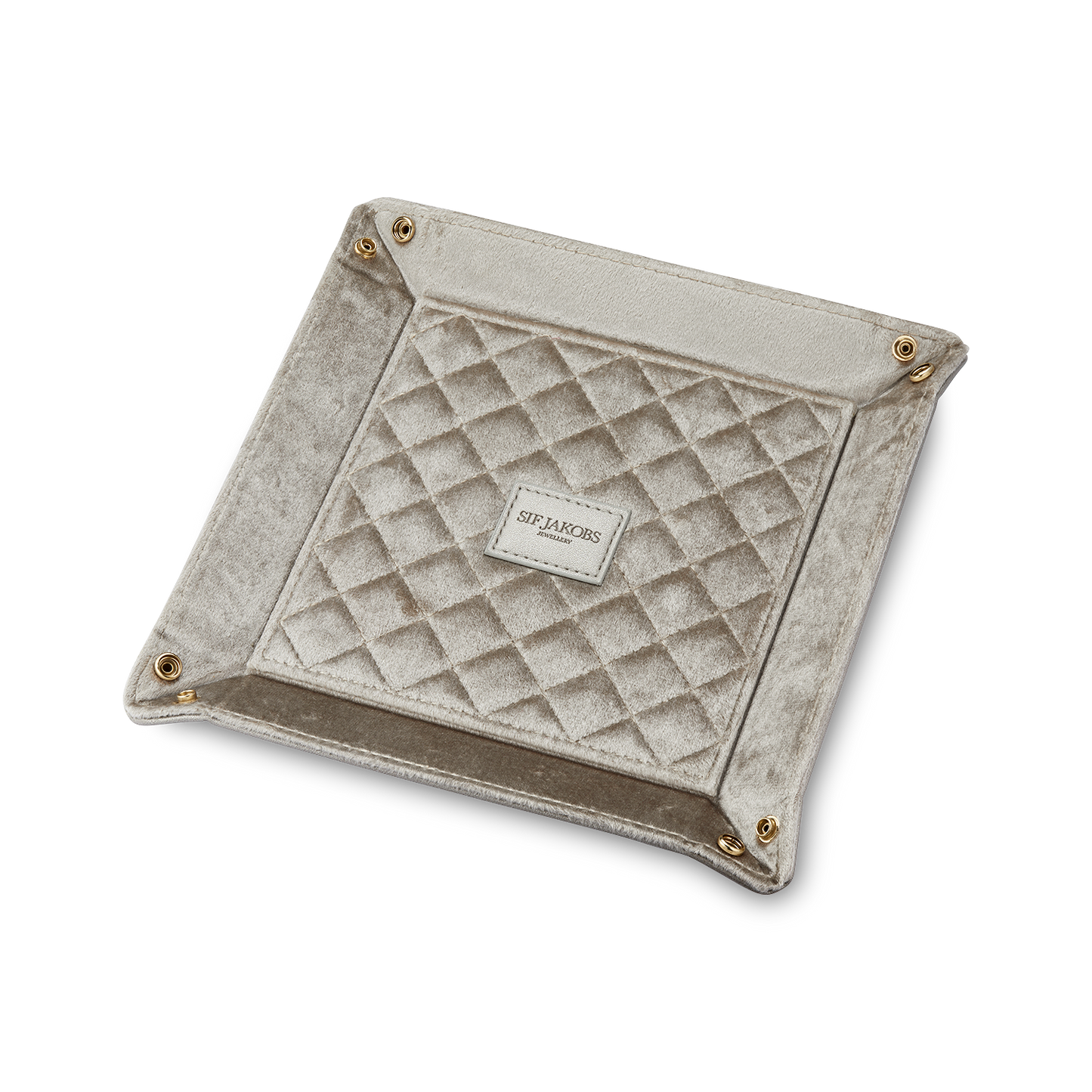 Jewellery Tray Grande Golden Grey