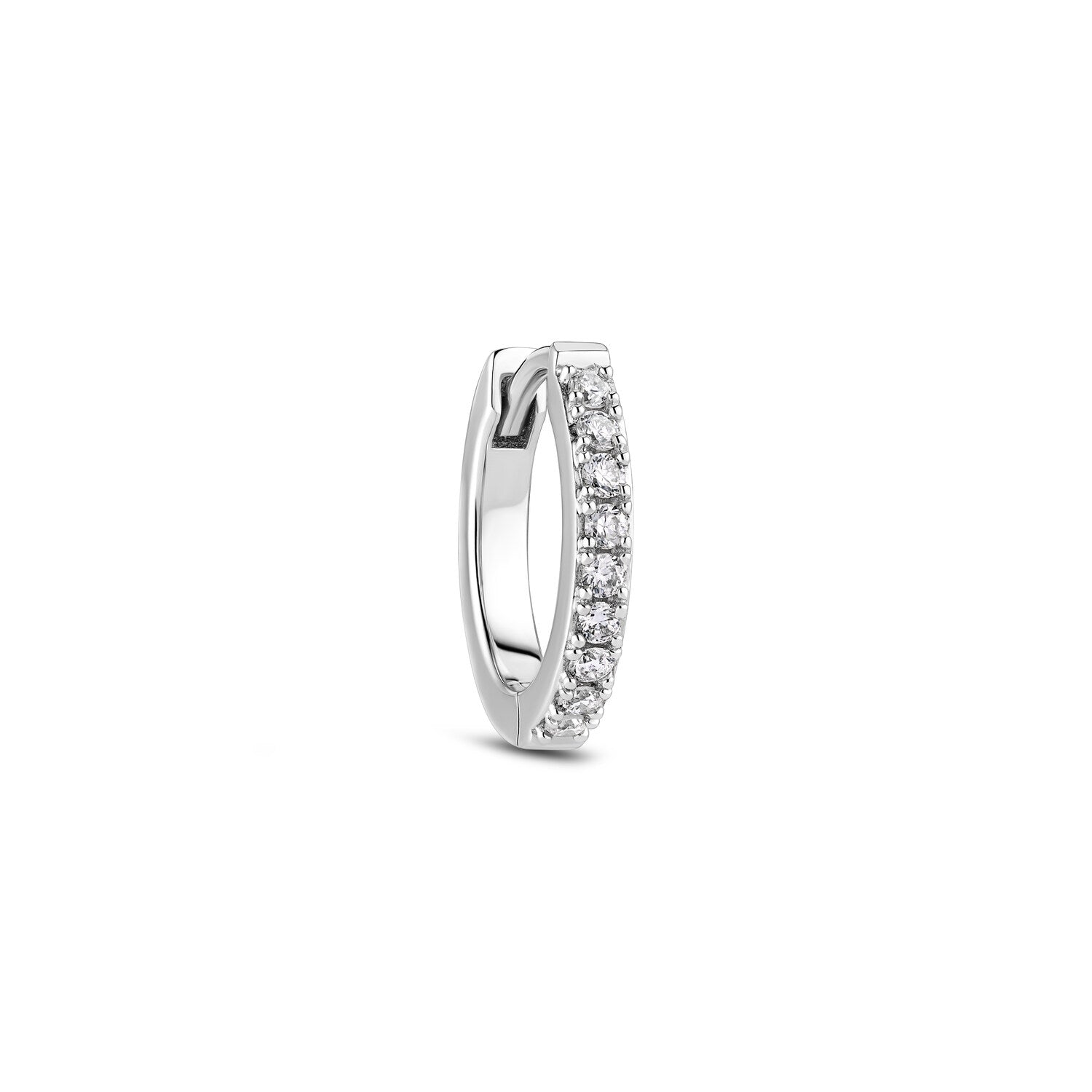 14k White gold | 0.09 ct