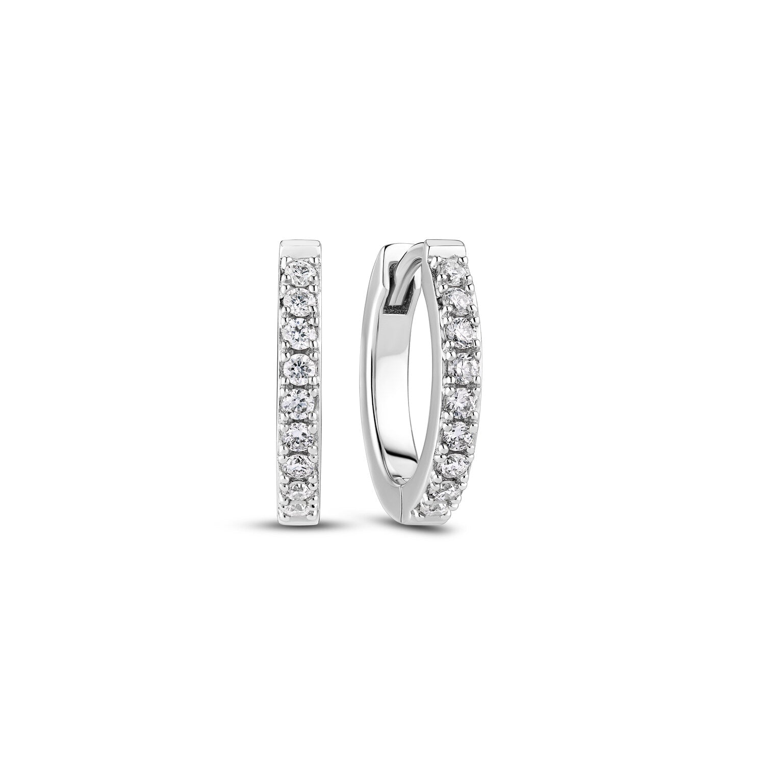 14k White gold | 0.18 ct