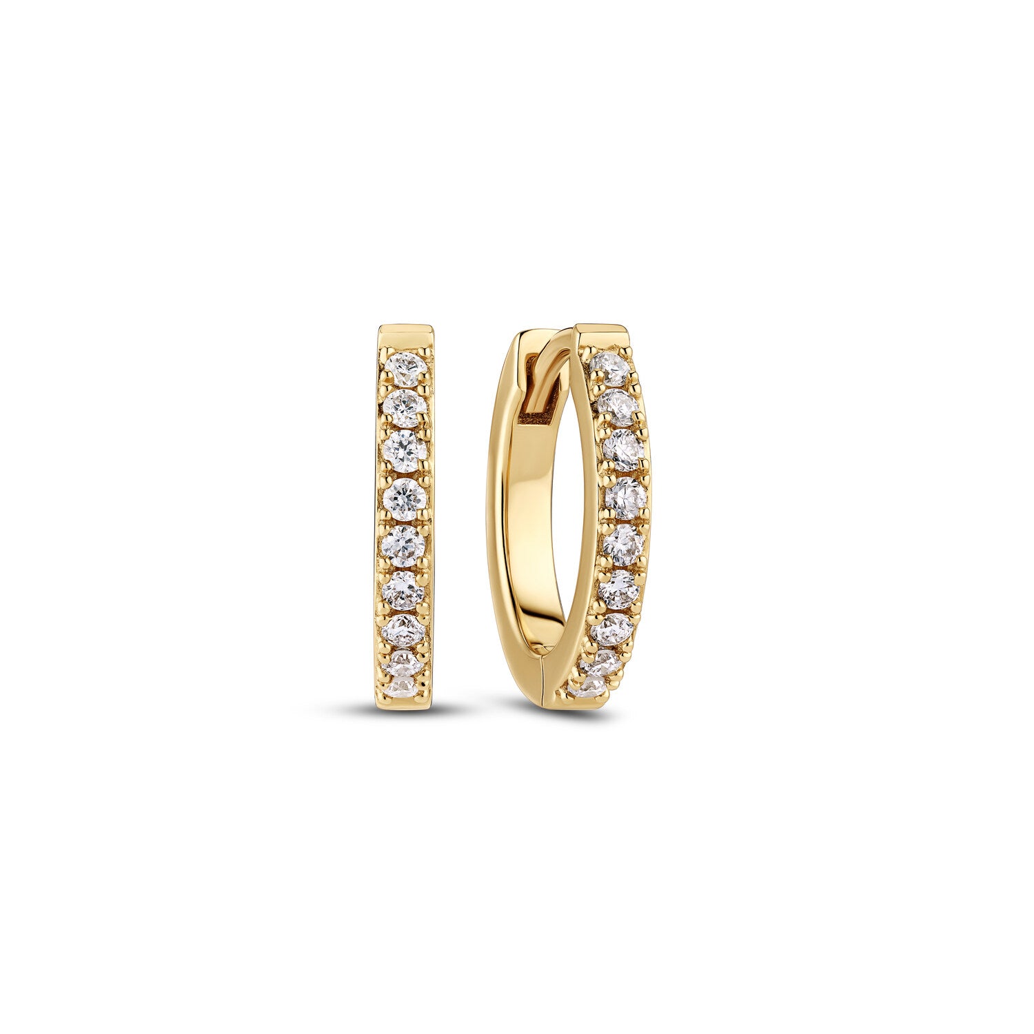 14k Yellow gold | 0.18 ct