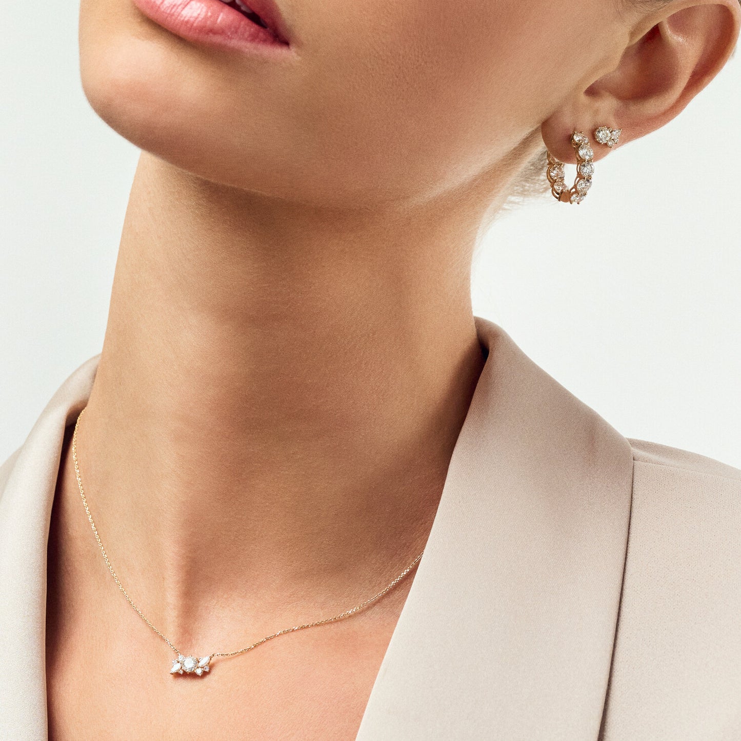 Necklace Lovere - with lab-grown diamonds