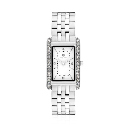 Stainless steel Silver | White