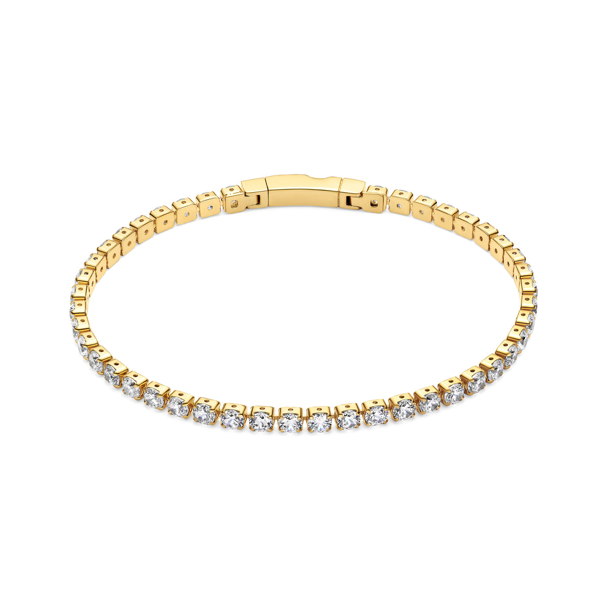 Bracelet Plaqué Or Filigrane STEPOBRA - 1,85g - Finition Détaillée Et Léger