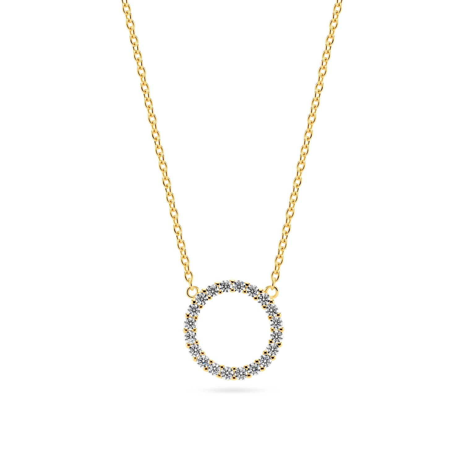 18K gold plated | White | Grande