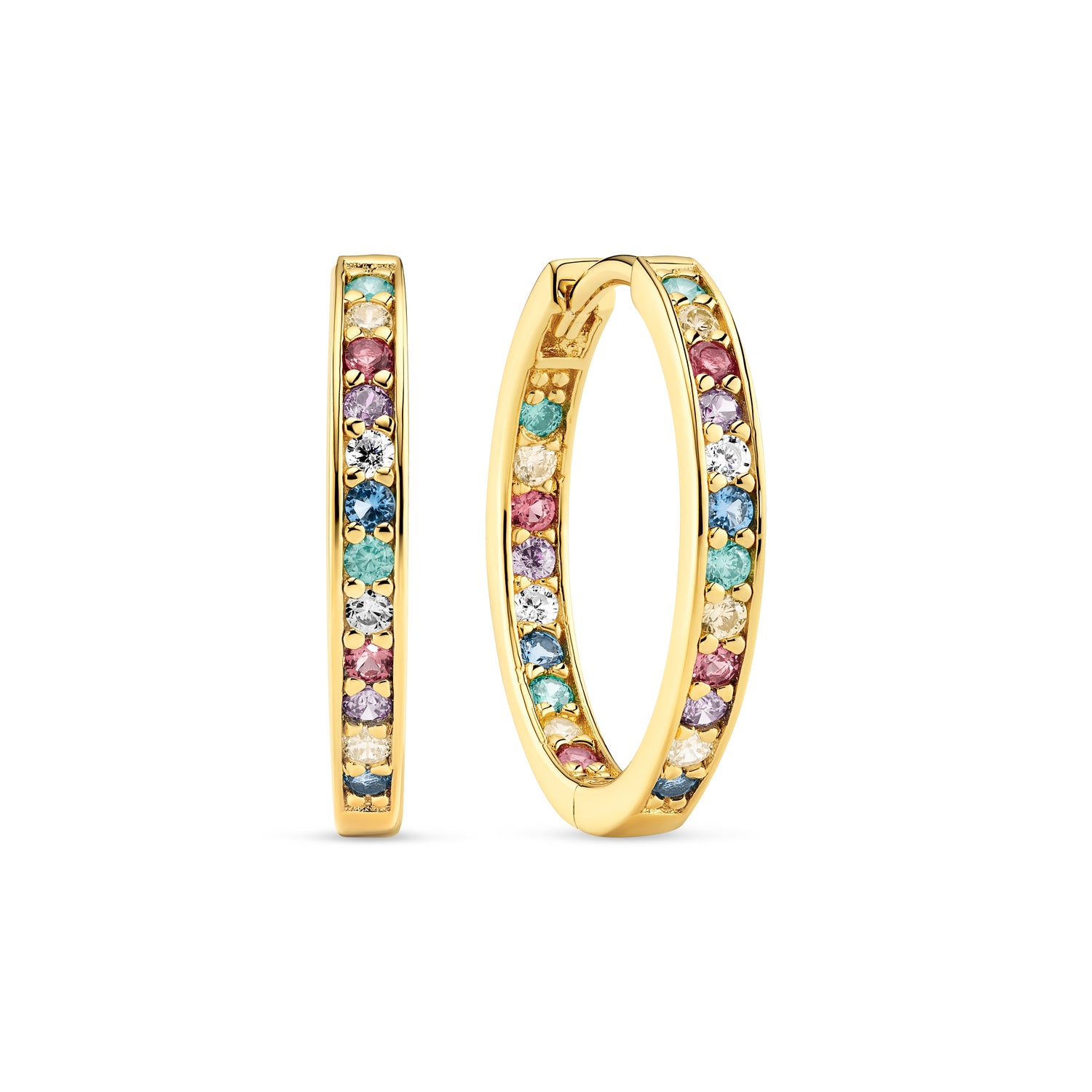 18K gold plated | Rainbow