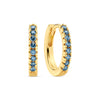 18K gold plated | Blue | Medio