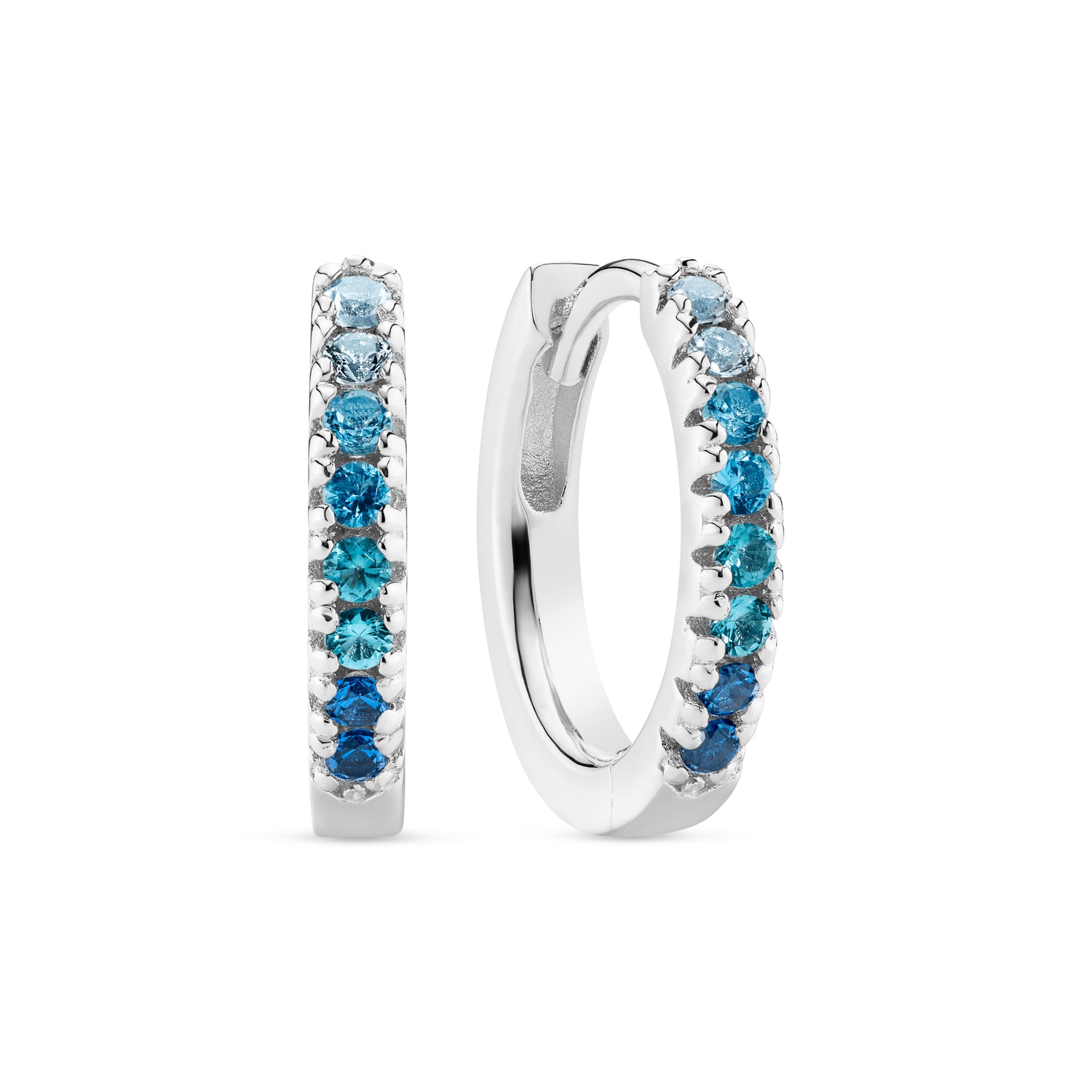 925 Sterling silver | Blue gradient | Medio