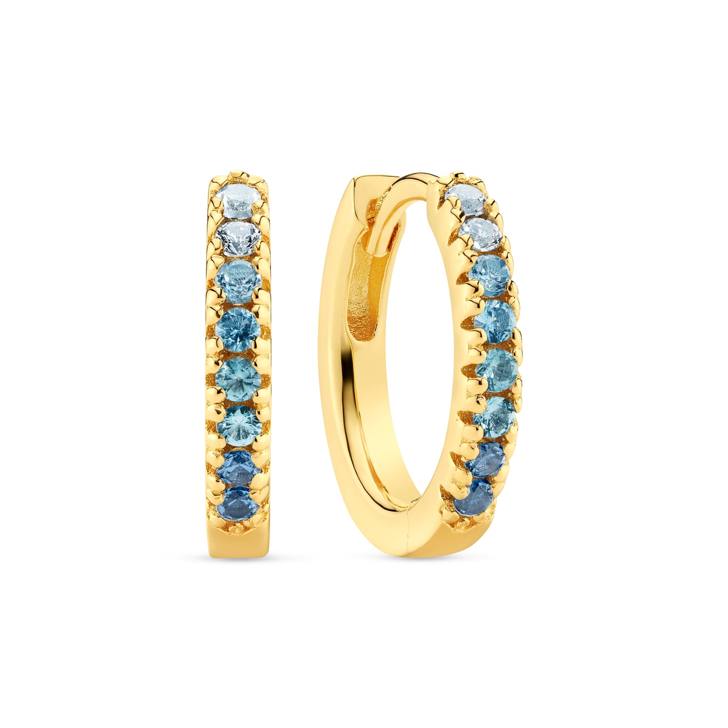 18K gold plated | Blue gradient | Medio