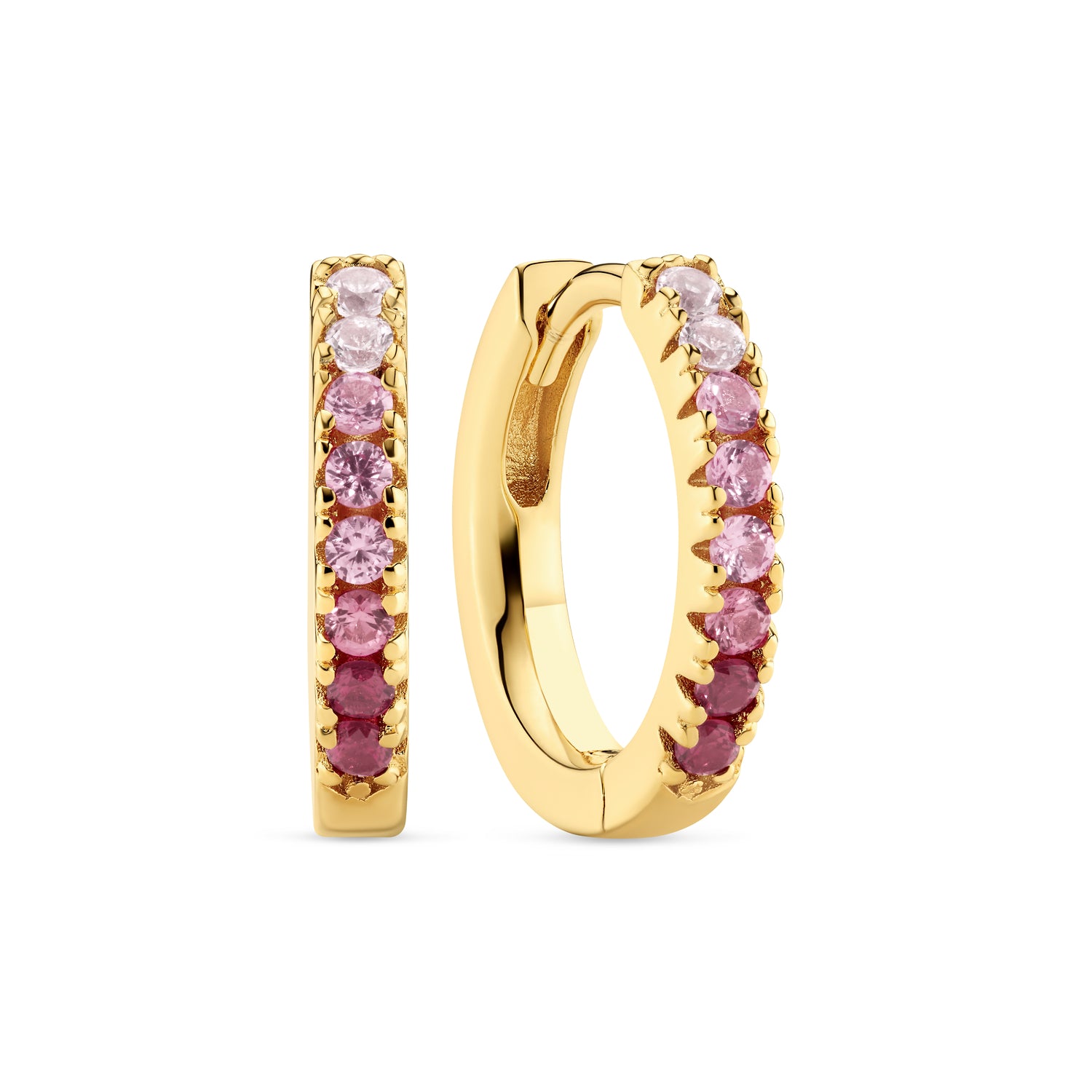 18K gold plated | Pink gradient | Medio