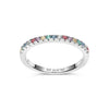 925 Sterling silver | Rainbow | 60, 925 Sterling silver | Rainbow | 58, 925 Sterling silver | Rainbow | 56, 925 Sterling silver | Rainbow | 54, 925 Sterling silver | Rainbow | 52, 925 Sterling silver | Rainbow | 50