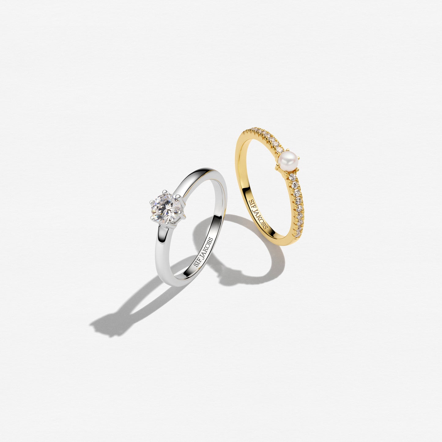 18K gold plated | White and Freshwater pearl | 60, 18K gold plated | White and Freshwater pearl | 58, 18K gold plated | White and Freshwater pearl | 56, 18K gold plated | White and Freshwater pearl | 54, 18K gold plated | White and Freshwater pearl | 52, 18K gold plated | White and Freshwater pearl | 50