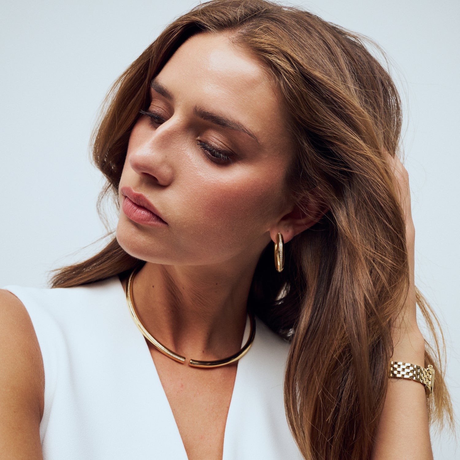 18K gold plated