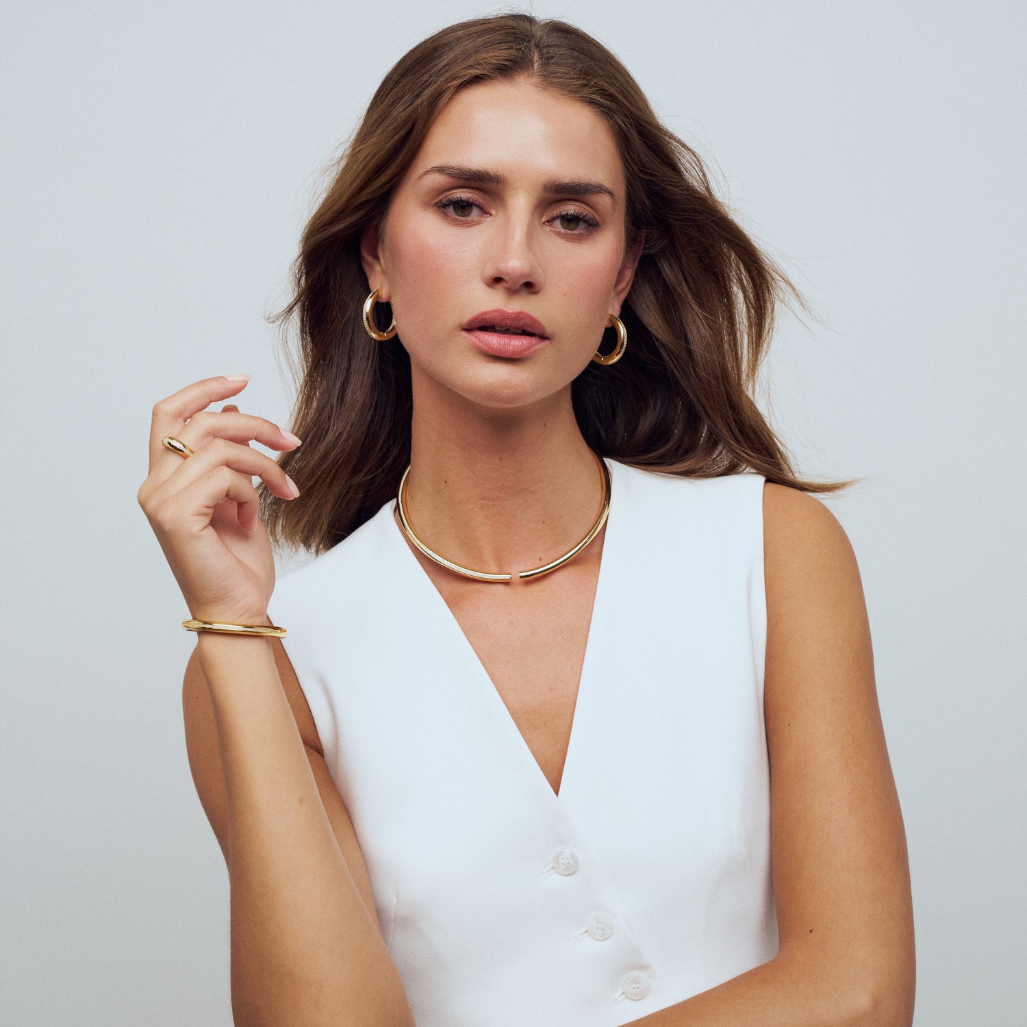 18K gold plated