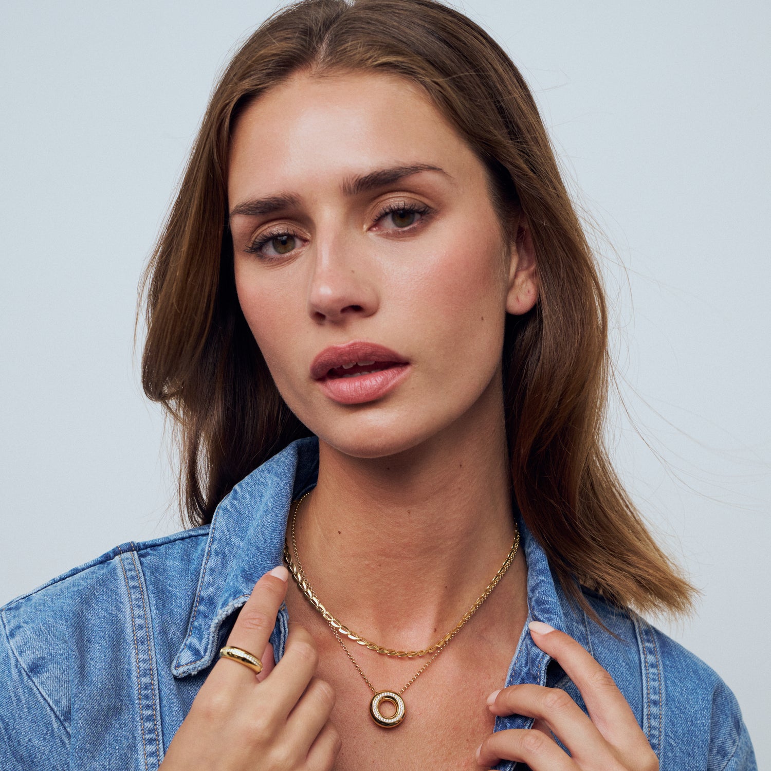 18K gold plated