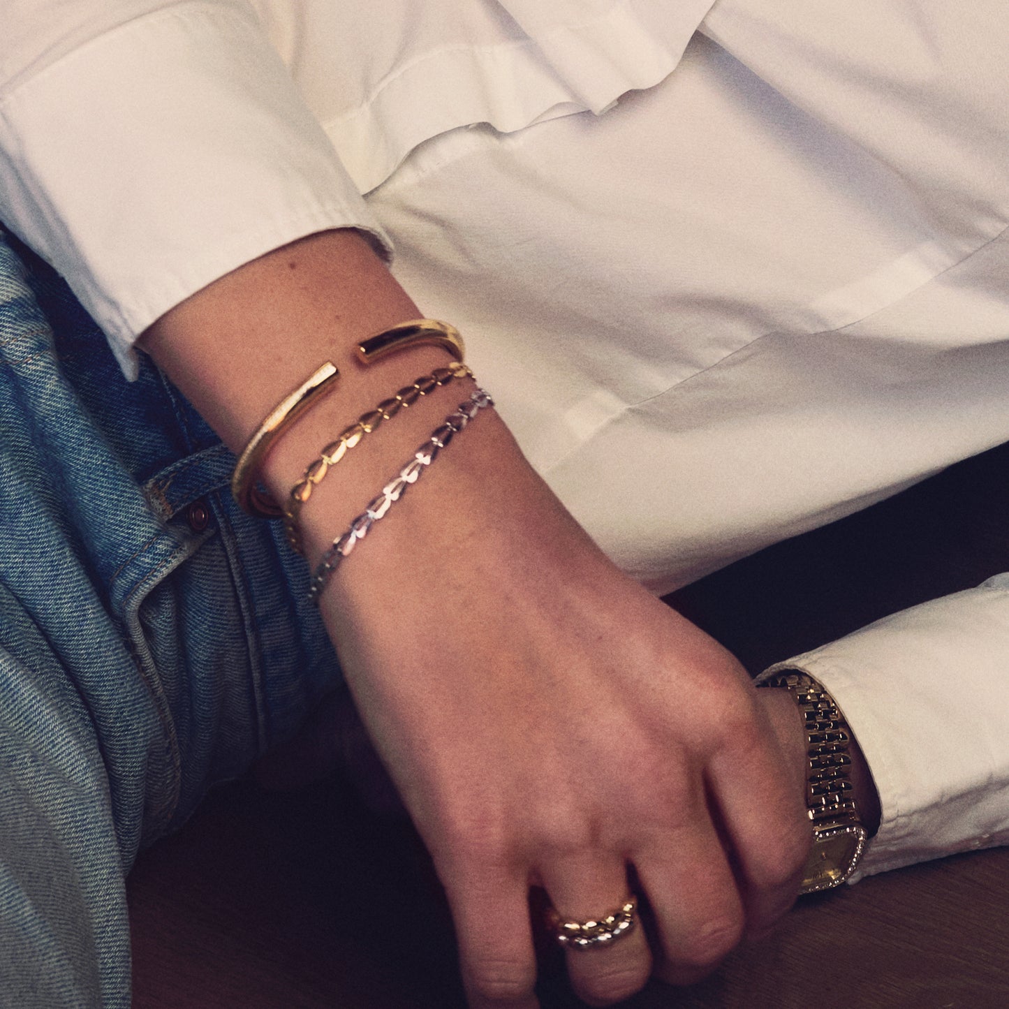 18K gold plated
