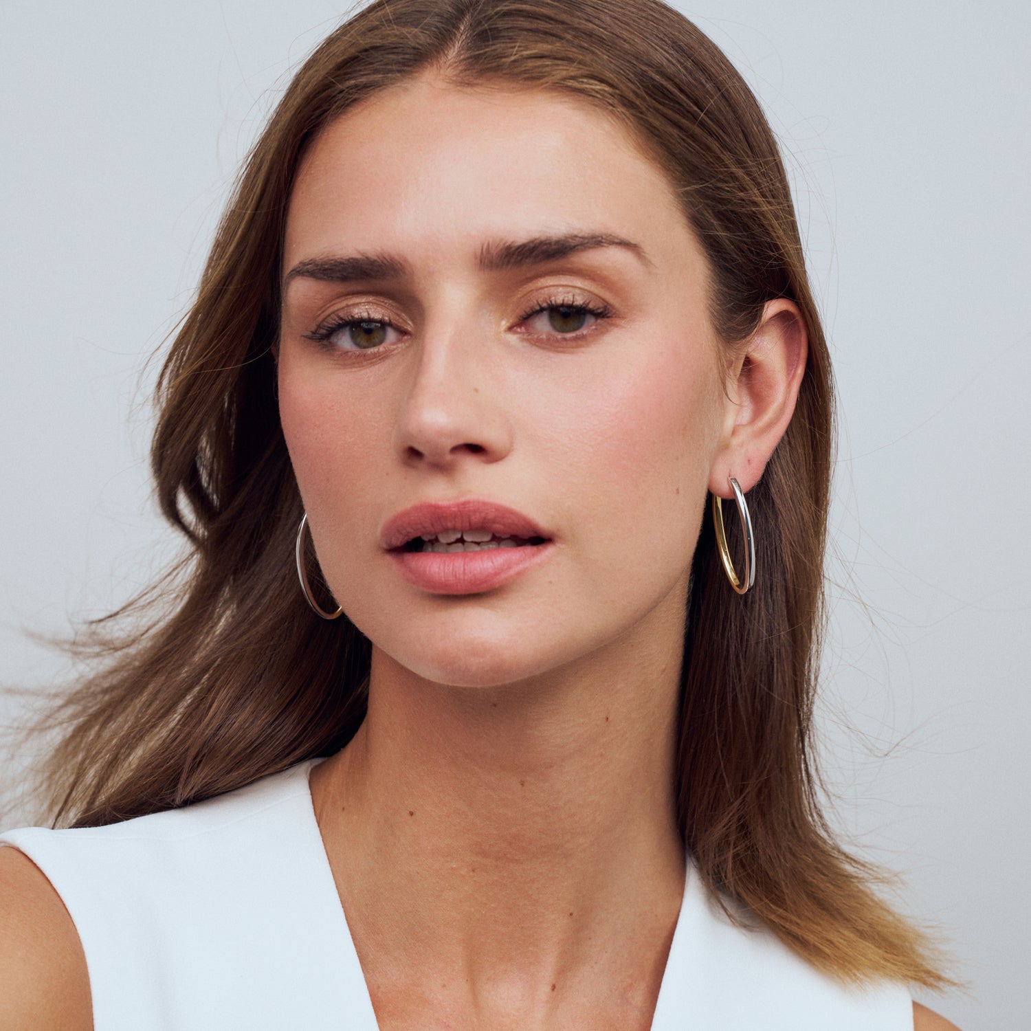 925 Sterling silver / 18K gold plated | Medio