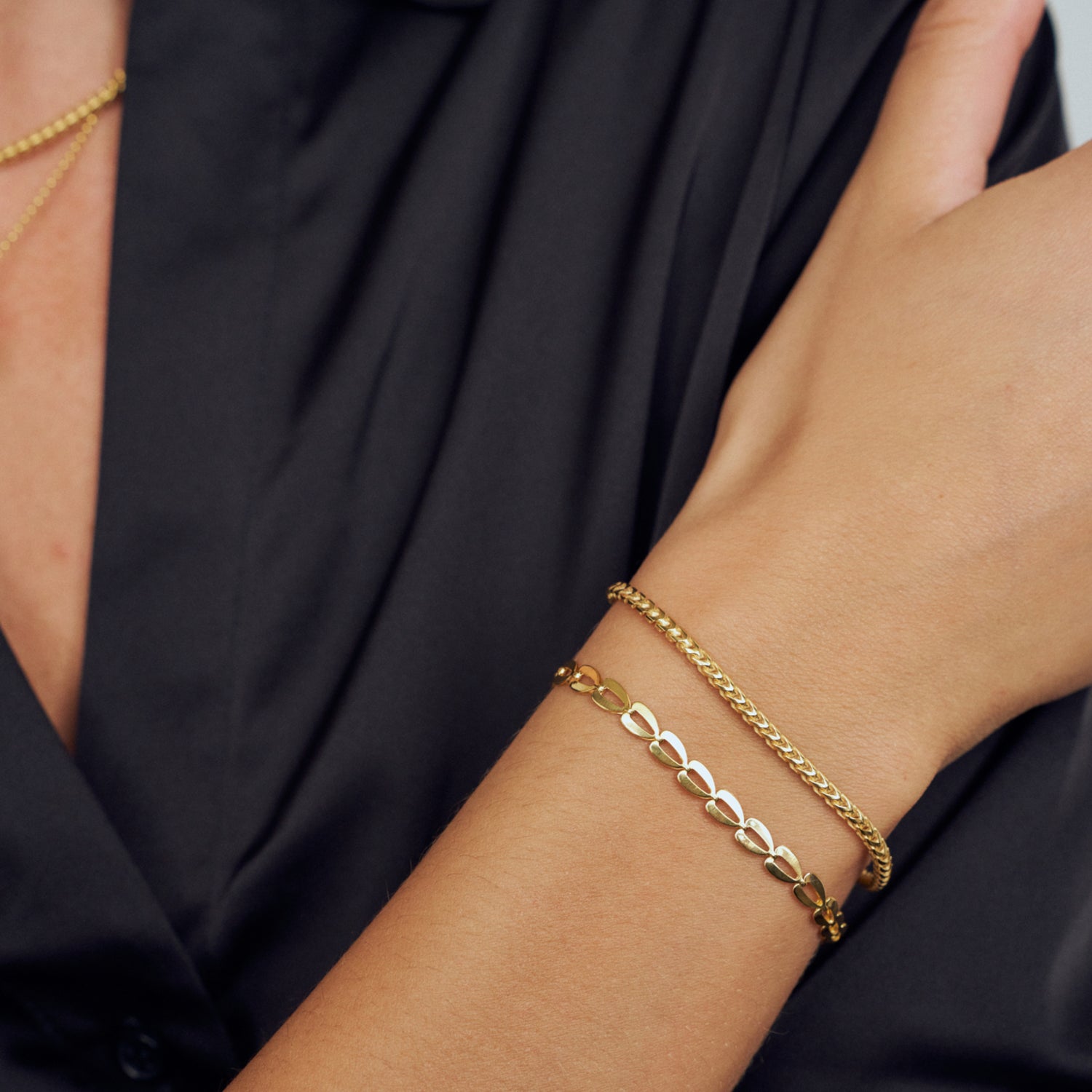 18K gold plated