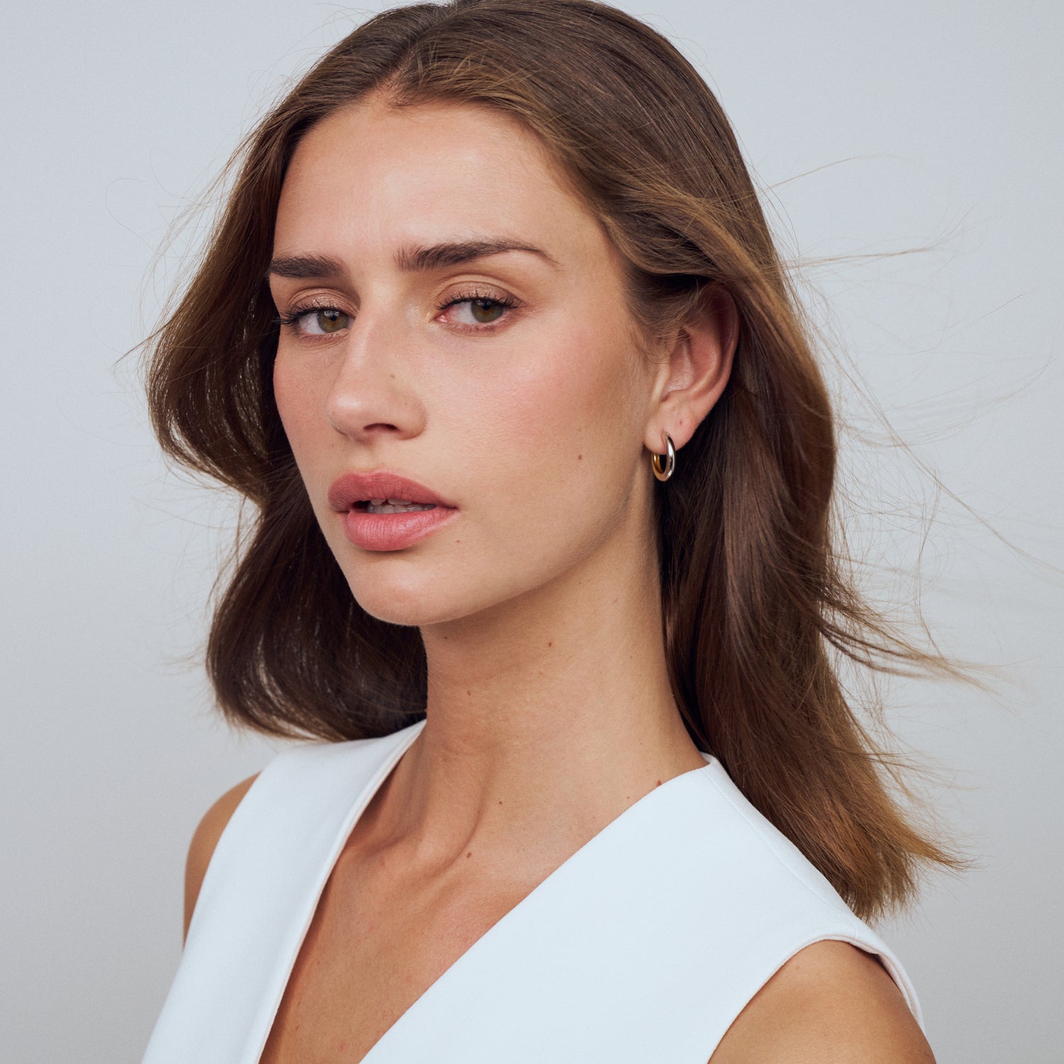 925 Sterling silver / 18K gold plated | Medio
