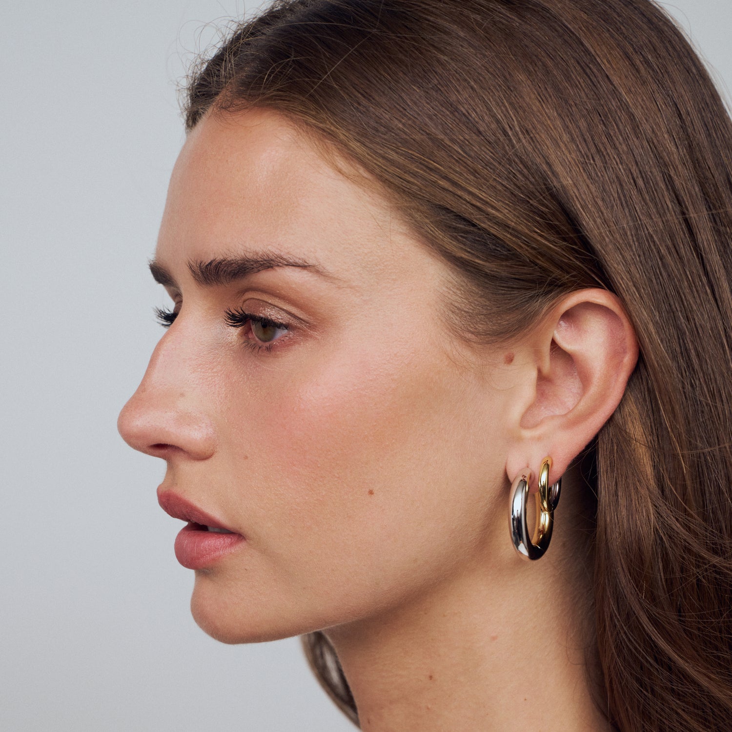 925 Sterling silver / 18K gold plated | Medio